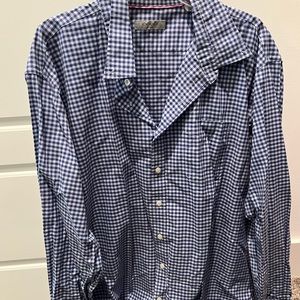 Chick fil a brand mens button down